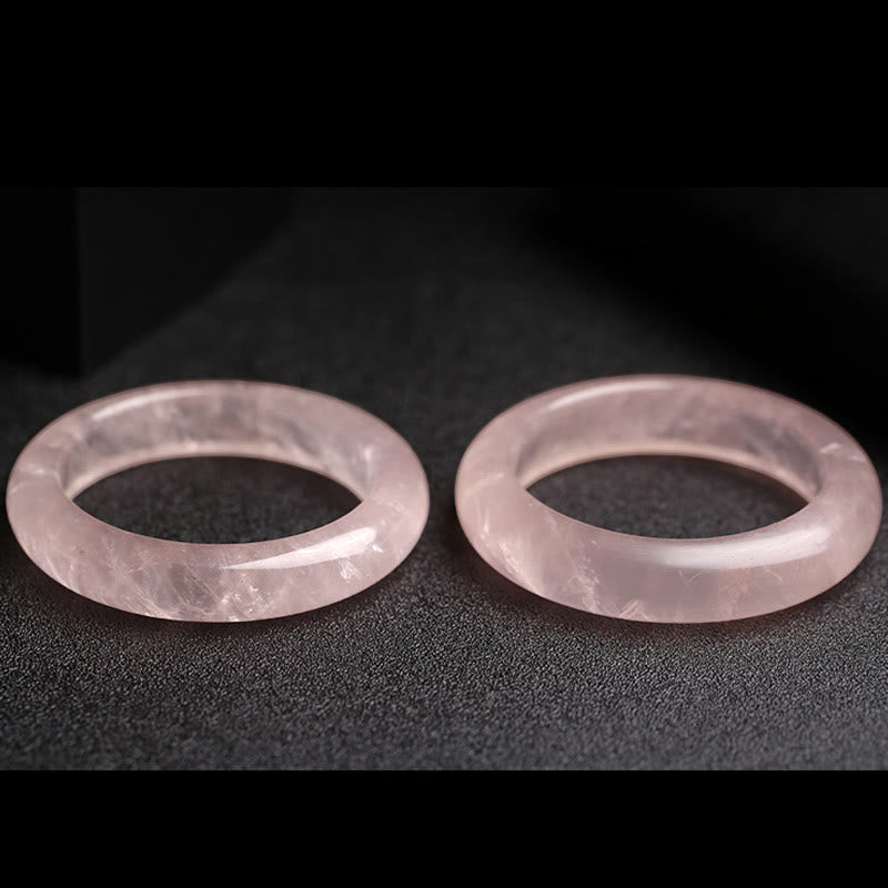Rose Quartz Bangle