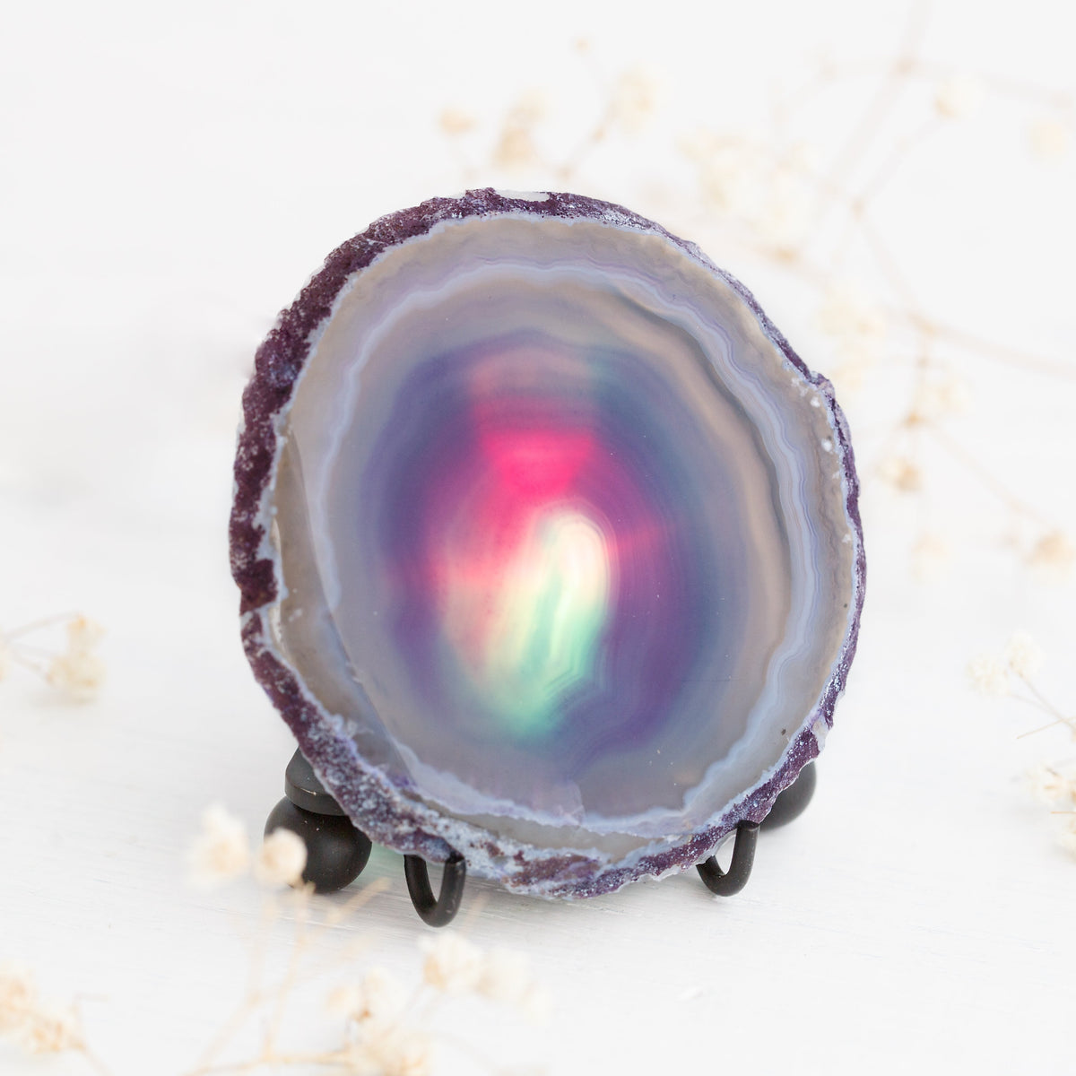 Agate Night Light by Worn Within