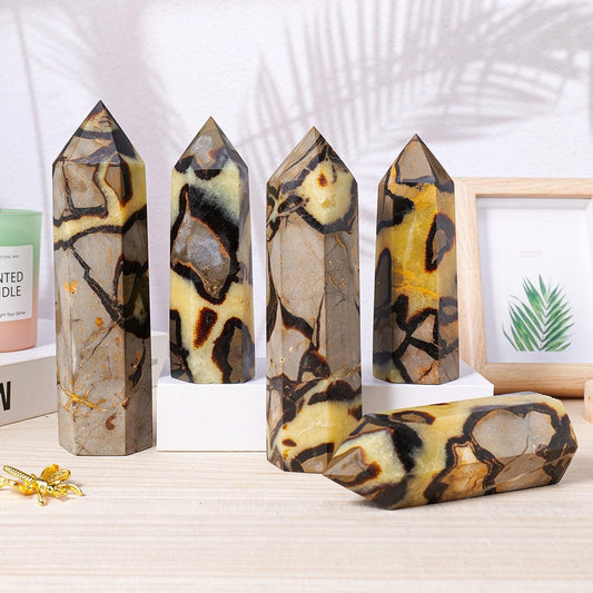 Ancient Septarian Crystal Tower by Worn Within