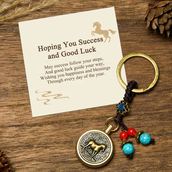 Horse Charm Keychain by Worn Within
