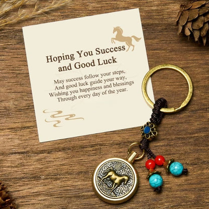 Horse Charm Keychain by Worn Within