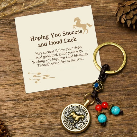 Horse Charm Keychain by Worn Within