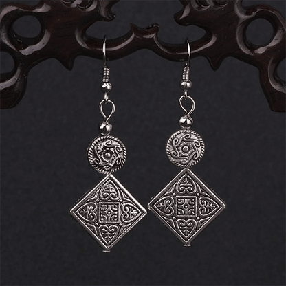 Oriental Dangle Earrings