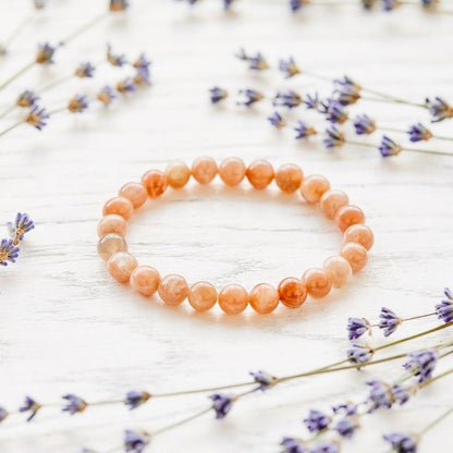 Powerful Sunstone Bracelet by Worn Within