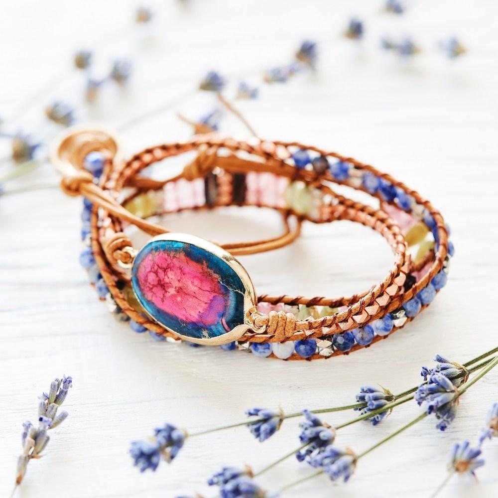Tourmaline Leader Bracelet by Worn Within