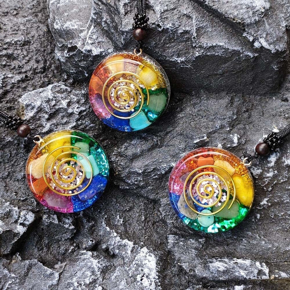 Chakra-Talisman mit Orgonit-Anhänger – Kontrollieren Sie, wie Sie auf das Leben reagieren