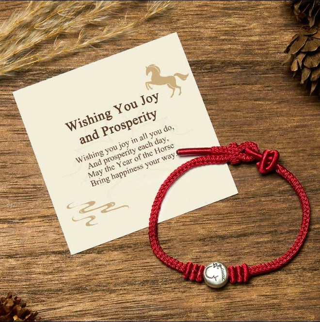 999 Silver Horse Bracelet by Worn Within
