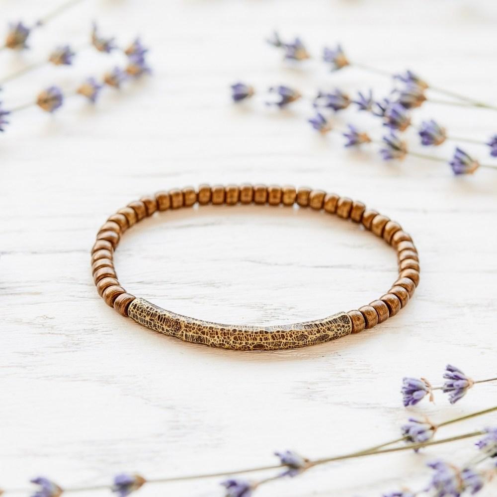 Minimal Copper Bracelet by Worn Within