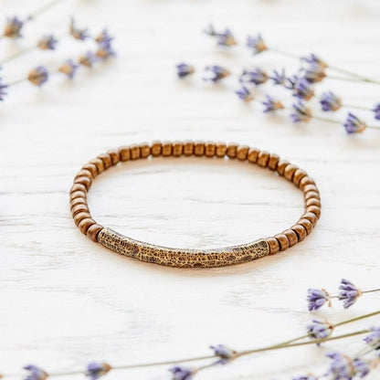 Minimal Copper Bracelet by Worn Within