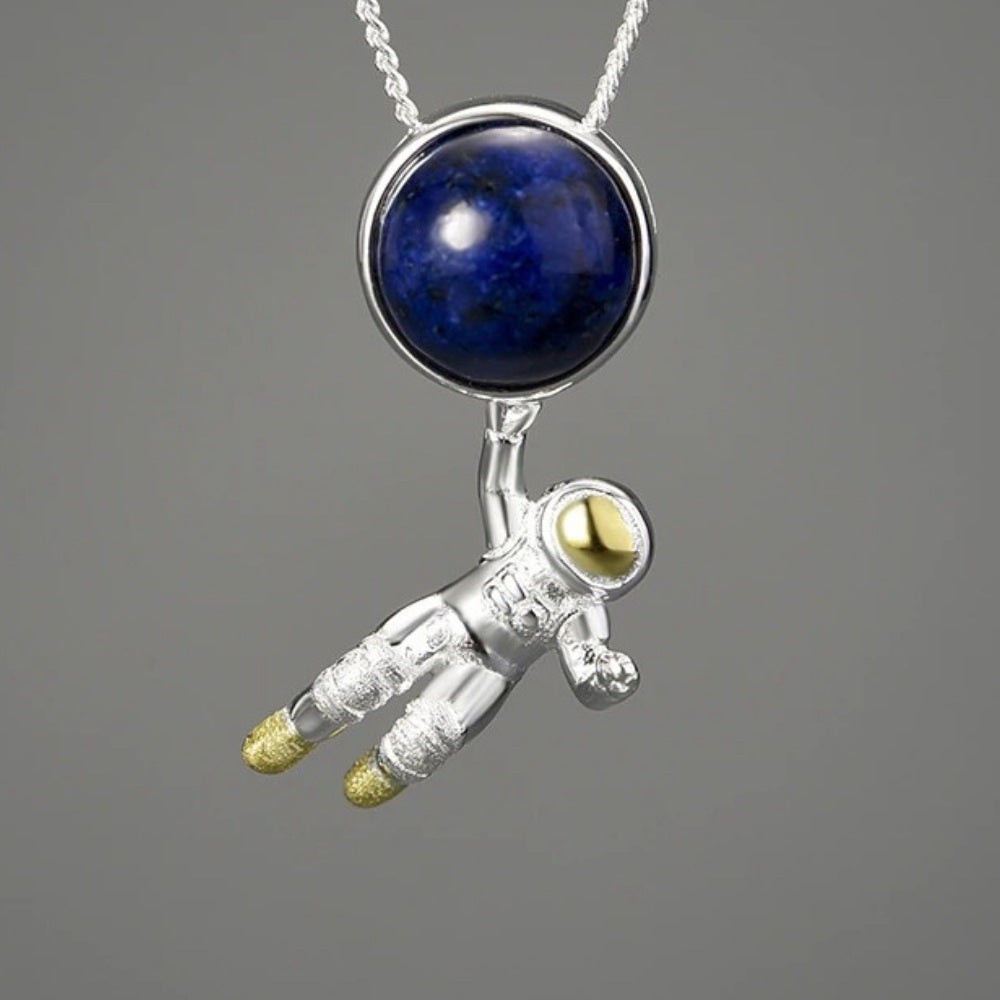 Space Odyssey Lapis Lazuli Pendant by Worn Within