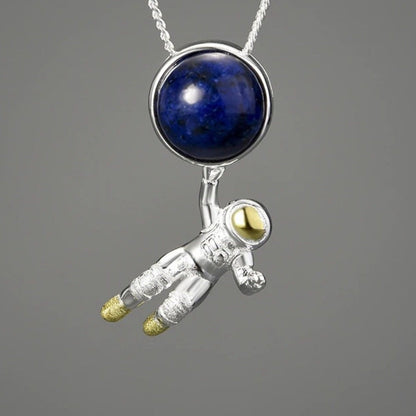 Space Odyssey Lapis Lazuli Pendant by Worn Within