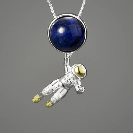 Space Odyssey Lapis Lazuli Pendant by Worn Within