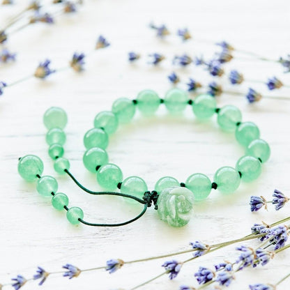 Pure Rose Aventurine Bracelet by Worn Within