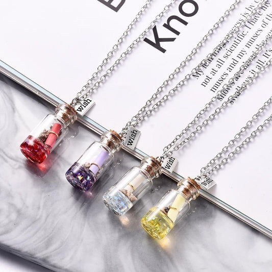 Bottle Vial Necklace Pendant by Worn Within