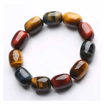 Klassisches Tigeraugen-Perlenarmband