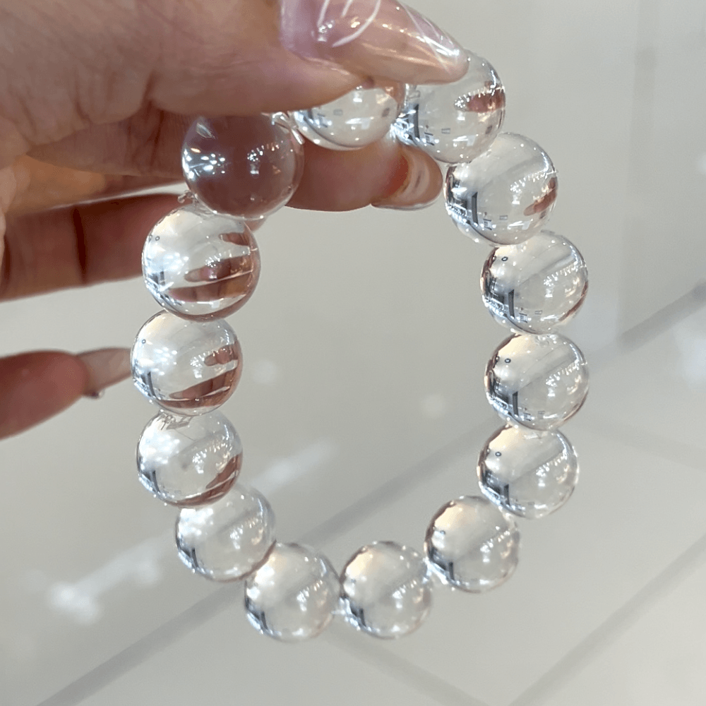 Water Bubble Clear Quartz Bracelet