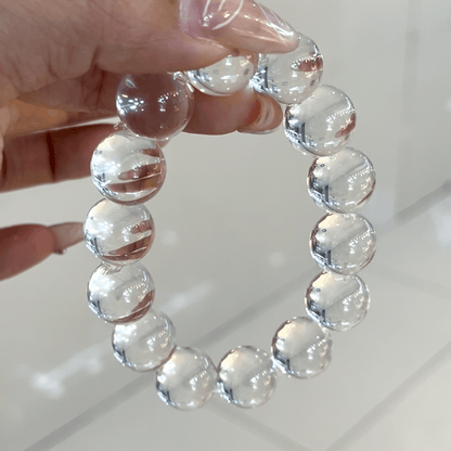 Water Bubble Clear Quartz Bracelet