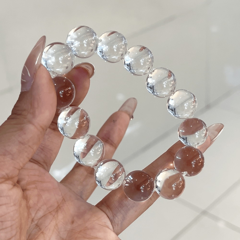 Water Bubble Clear Quartz Bracelet