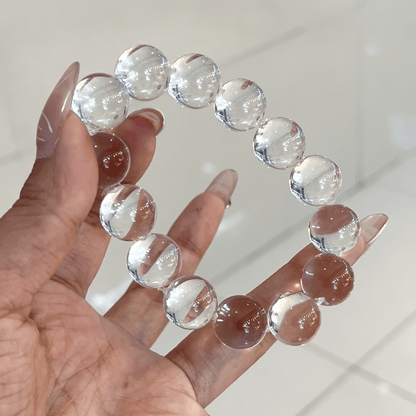Water Bubble Clear Quartz Bracelet