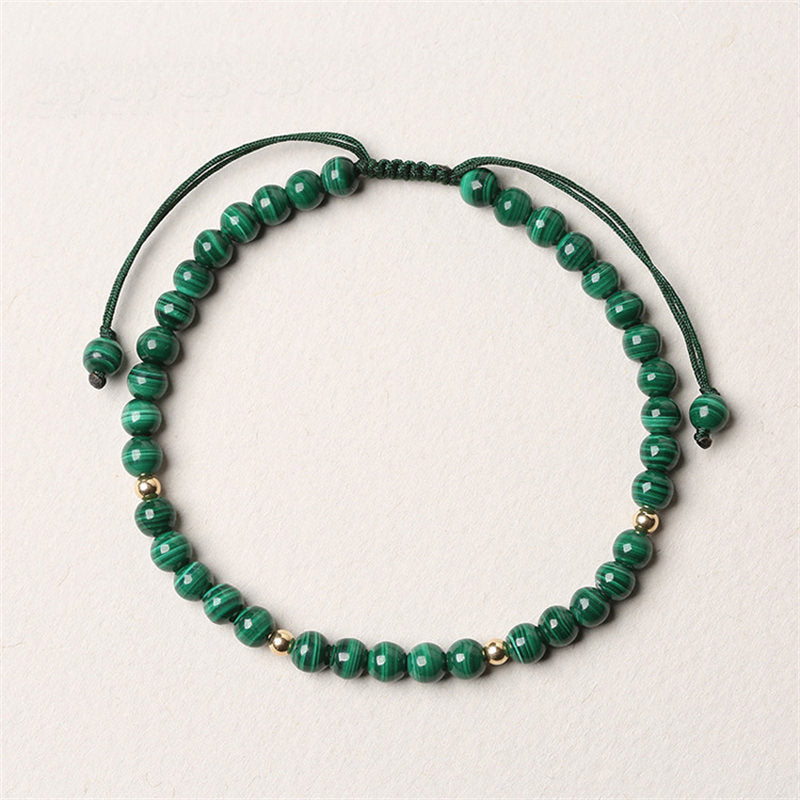 Malachite String Bracelet