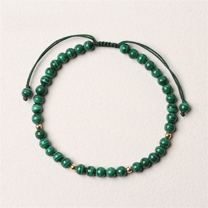 Malachite String Bracelet