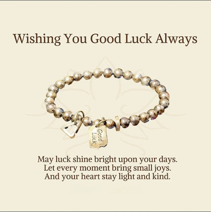 Pure Copper Brass Bead Bracelet