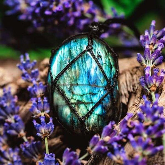 Dragon's Heart Labradorite Necklace by Worn Within