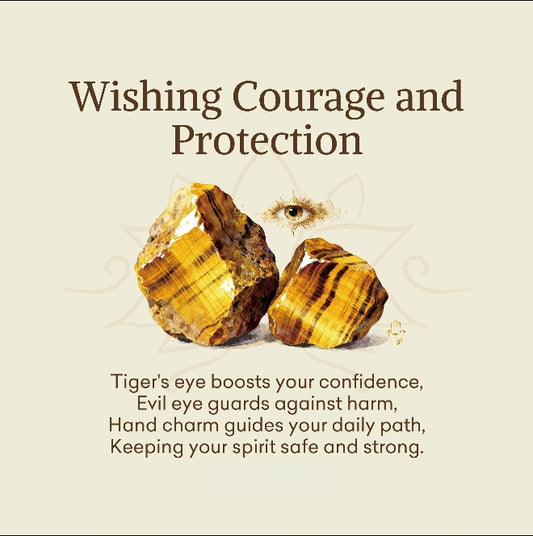 Tiger's Eye Evil Eye Bracelet