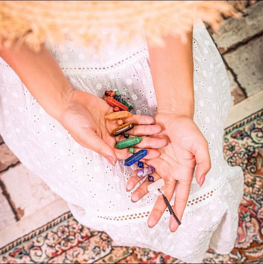 Chakra Prism Merkaba Tassel