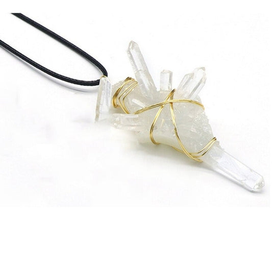 Pillar Clear Quartz Necklace by Worn Within