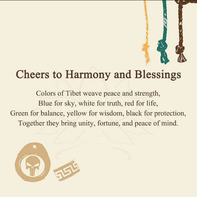 Tibetan Braided Rope Bracelet