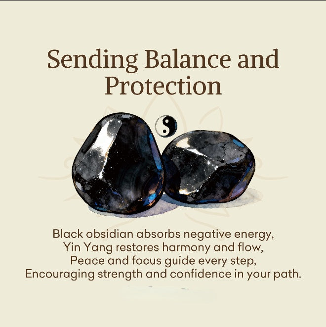 Obsidian-Daoisten-Yin-Yang-Halskette