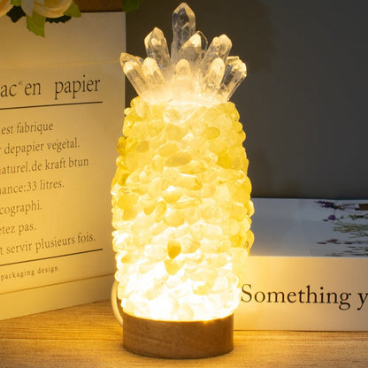 Energetic Positivity Citrine Lamp by Worn Within