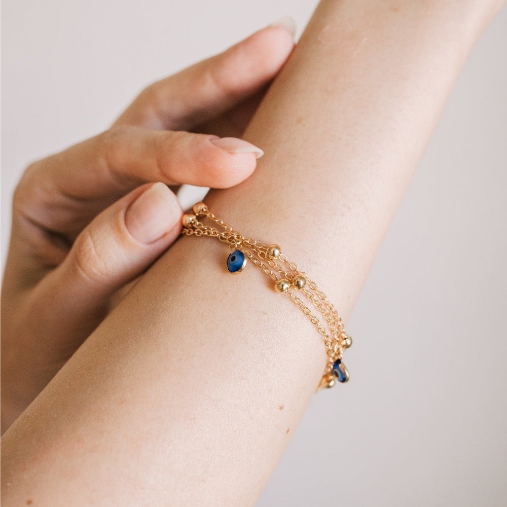 Evil Eye Protection Energy Anklet