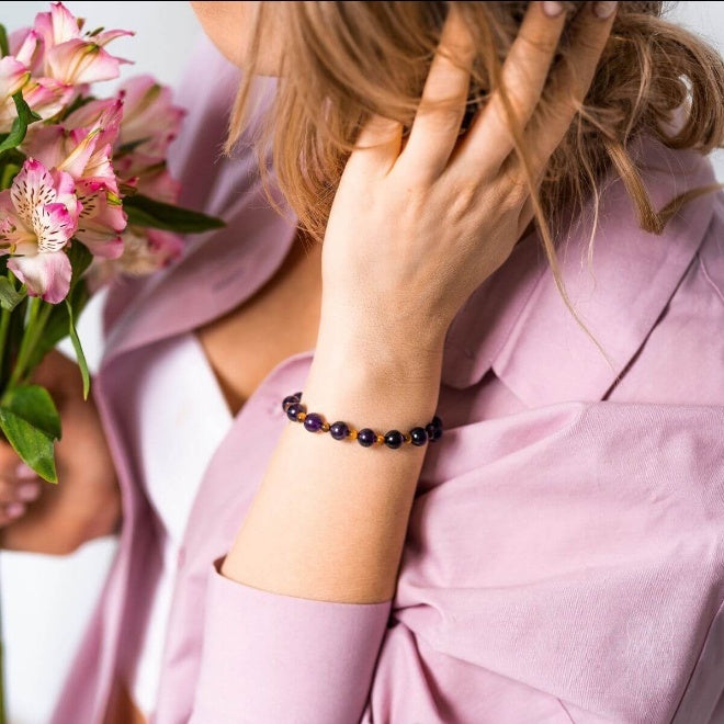 アメジストアイトブレスレット