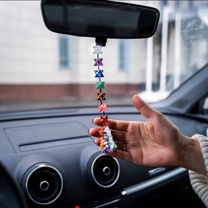 Chakra Prism Merkaba Tassel