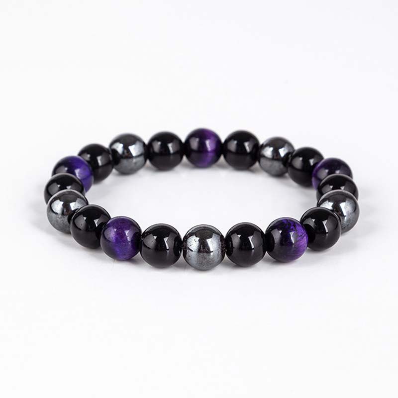 Tibetan Tiger's Eye Jewelry Set
