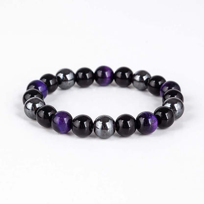 Tibetan Tiger's Eye Jewelry Set