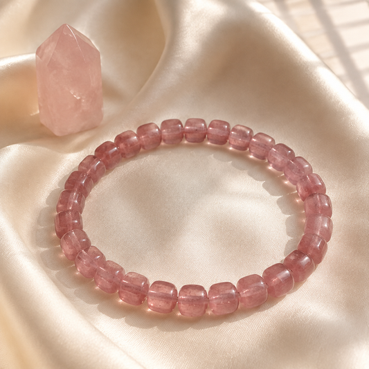 Rose Stillness Crystal Bracelet