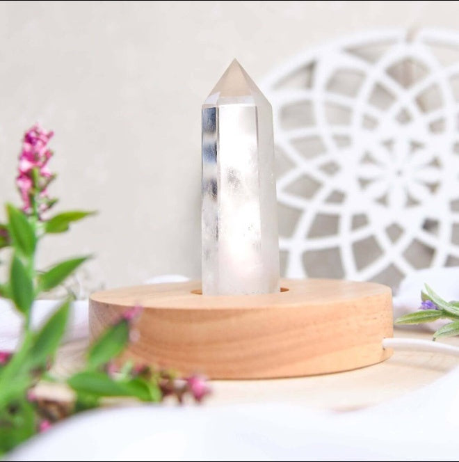 Clear Quartz Night Light