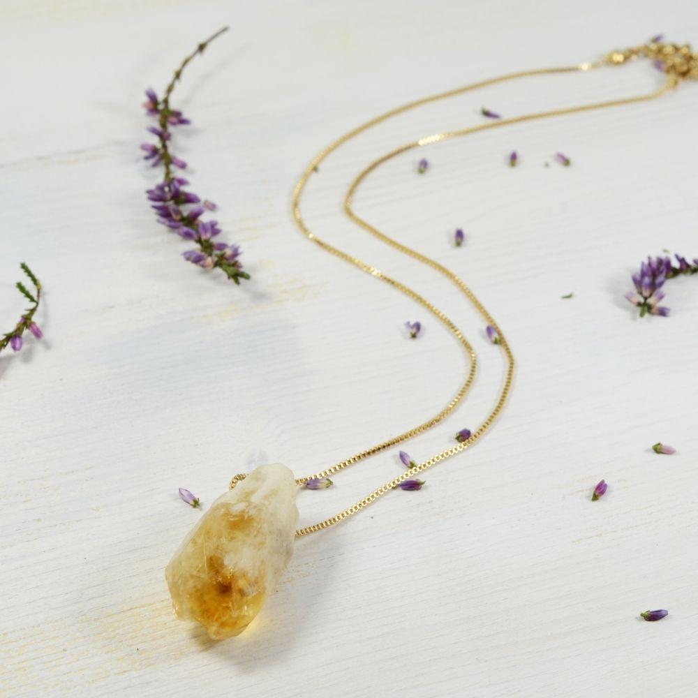 Crystal Protection Necklace -  Energy Protection You Can Wear
