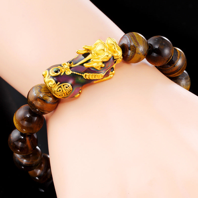 Tibetan Handcrafted Tiger's Eye Bracelet