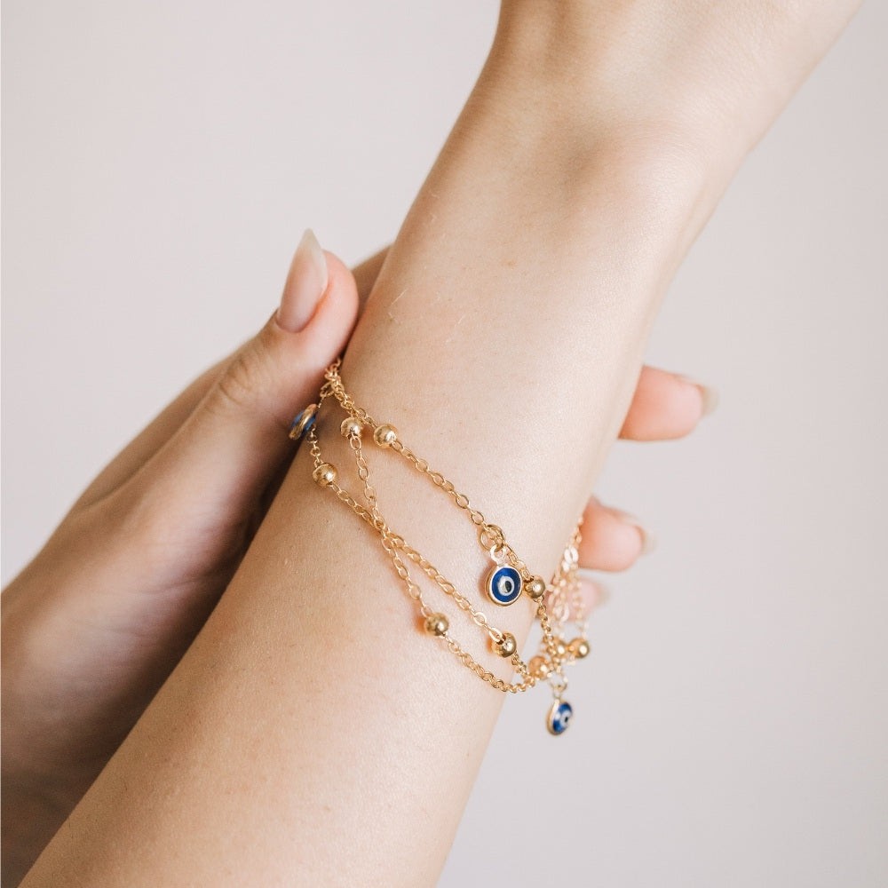 Evil Eye Protection Energy Anklet