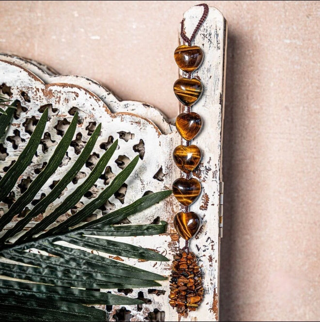Tiger's Eye Crystal Tassel