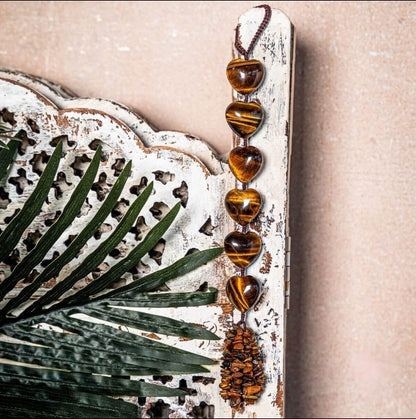 Tiger's Eye Crystal Tassel