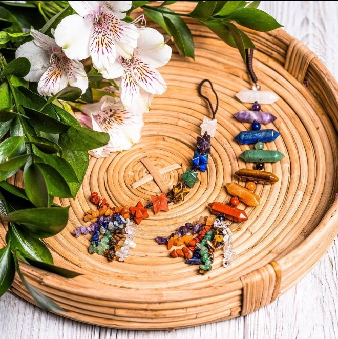 Chakra Prism Merkaba Tassel