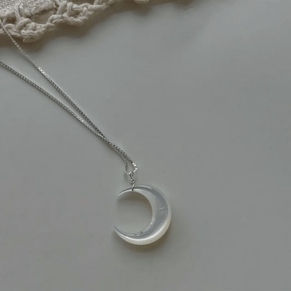 Moonlight Mother-of-Pearl Necklace
