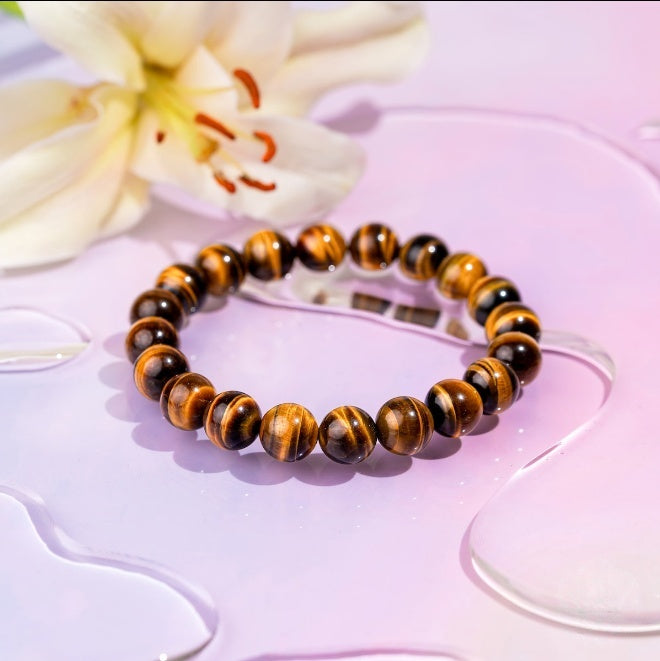 7A Grade Tiger's Eye Bead Bracelet