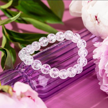 Ice Quartz Bead Bracelet