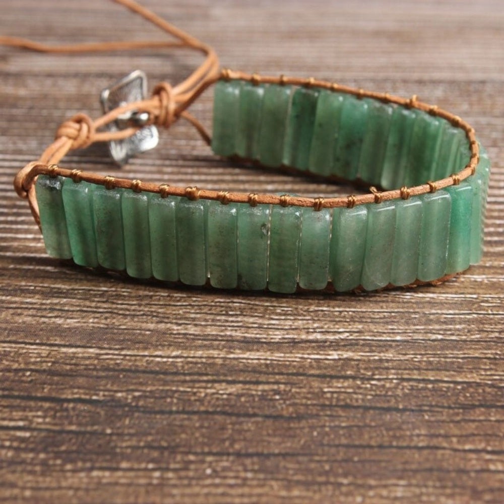 Green Aventurine Bracelet by Worn Within